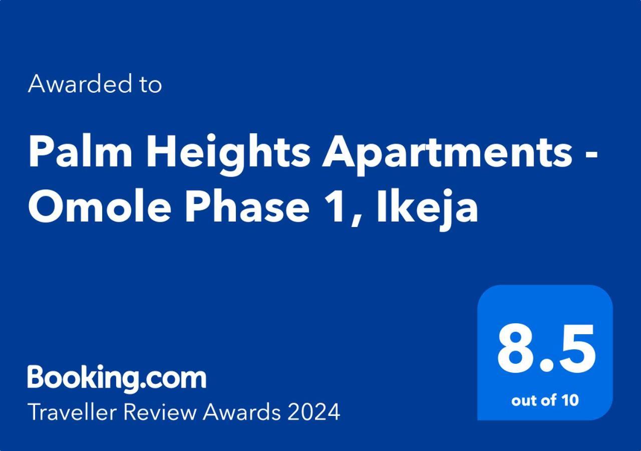 Palm Heights Apartments - Omole Phase 1, إيكجا المظهر الخارجي الصورة