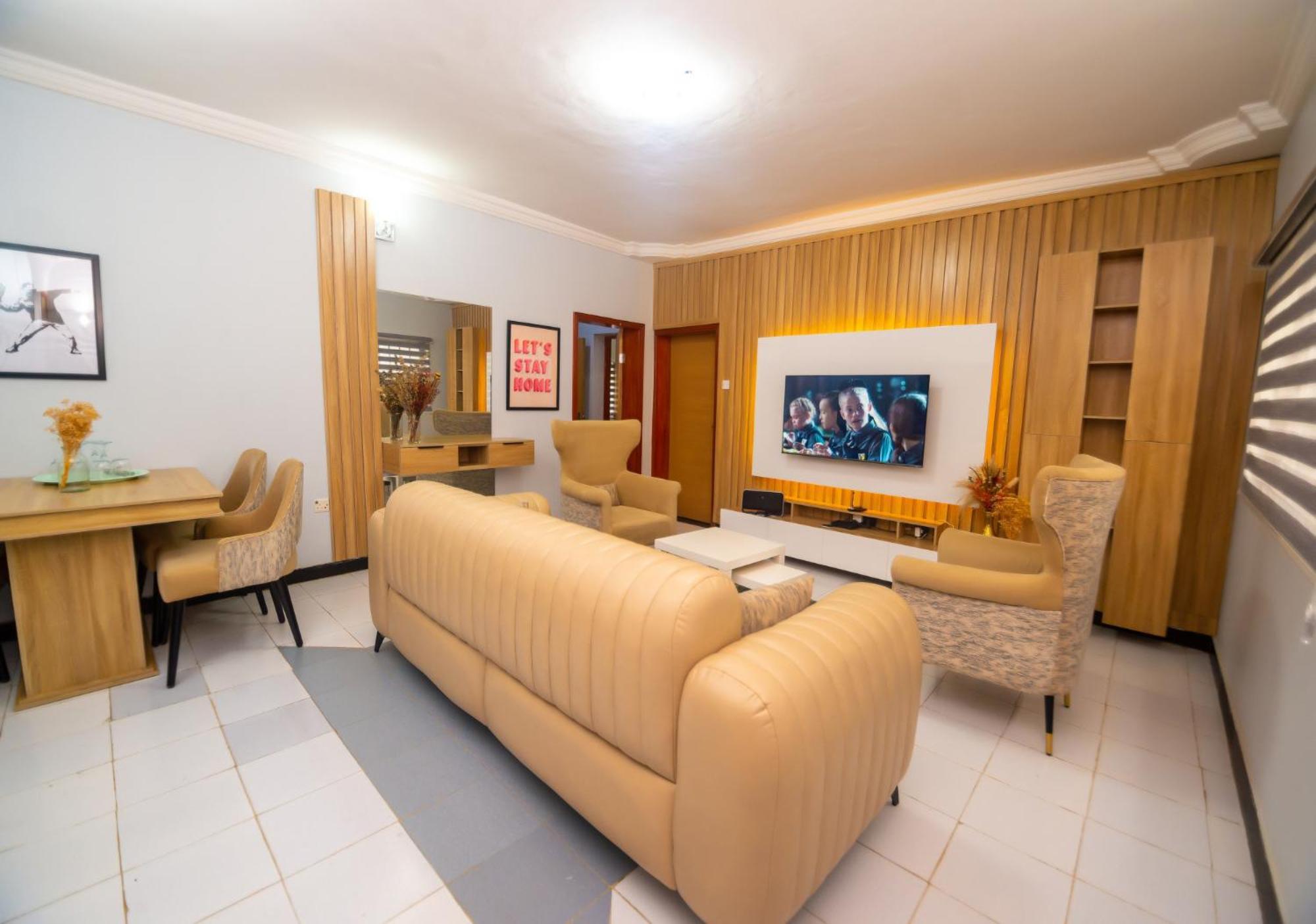 Palm Heights Apartments - Omole Phase 1, إيكجا المظهر الخارجي الصورة